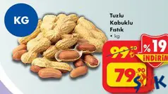 TUZLU KABUKLU FISTIK KG